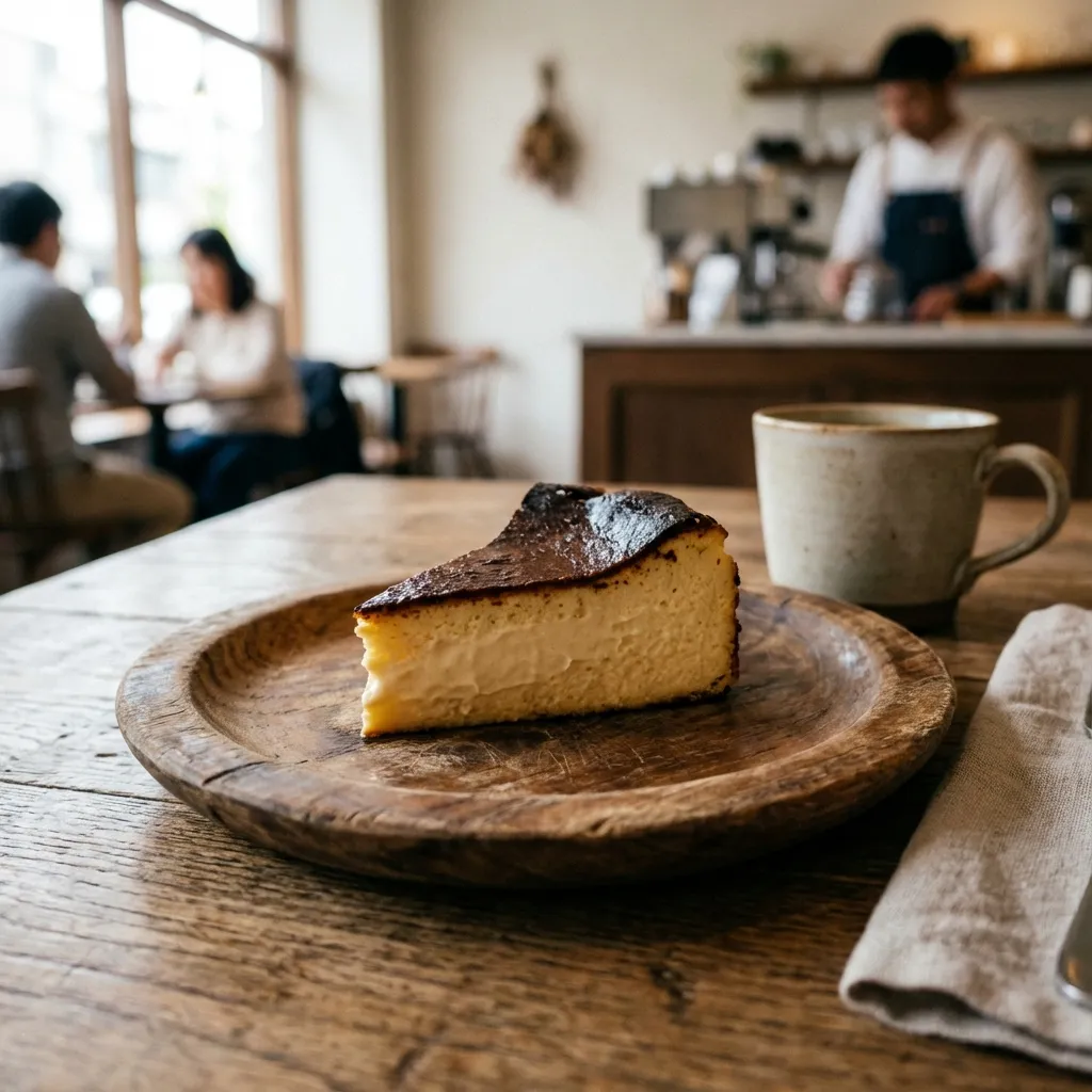 バスクチーズケーキ