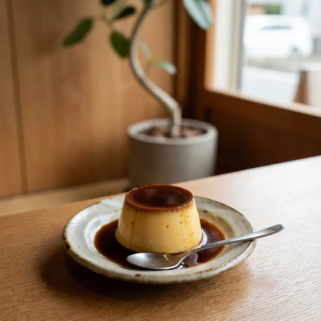 自家製カスタードプリン